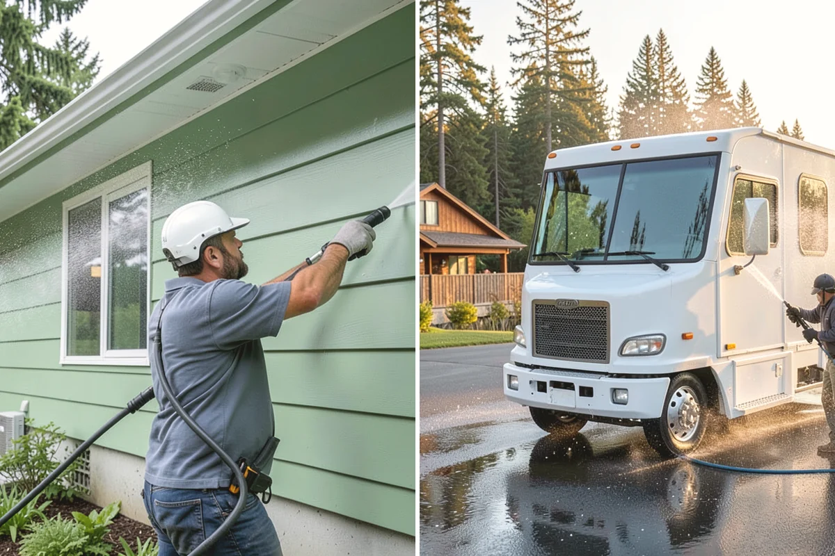 Roof Cleaning in University Place, Pierce County, WA - Inspect the roof material and identify moss, algae, and problem areas