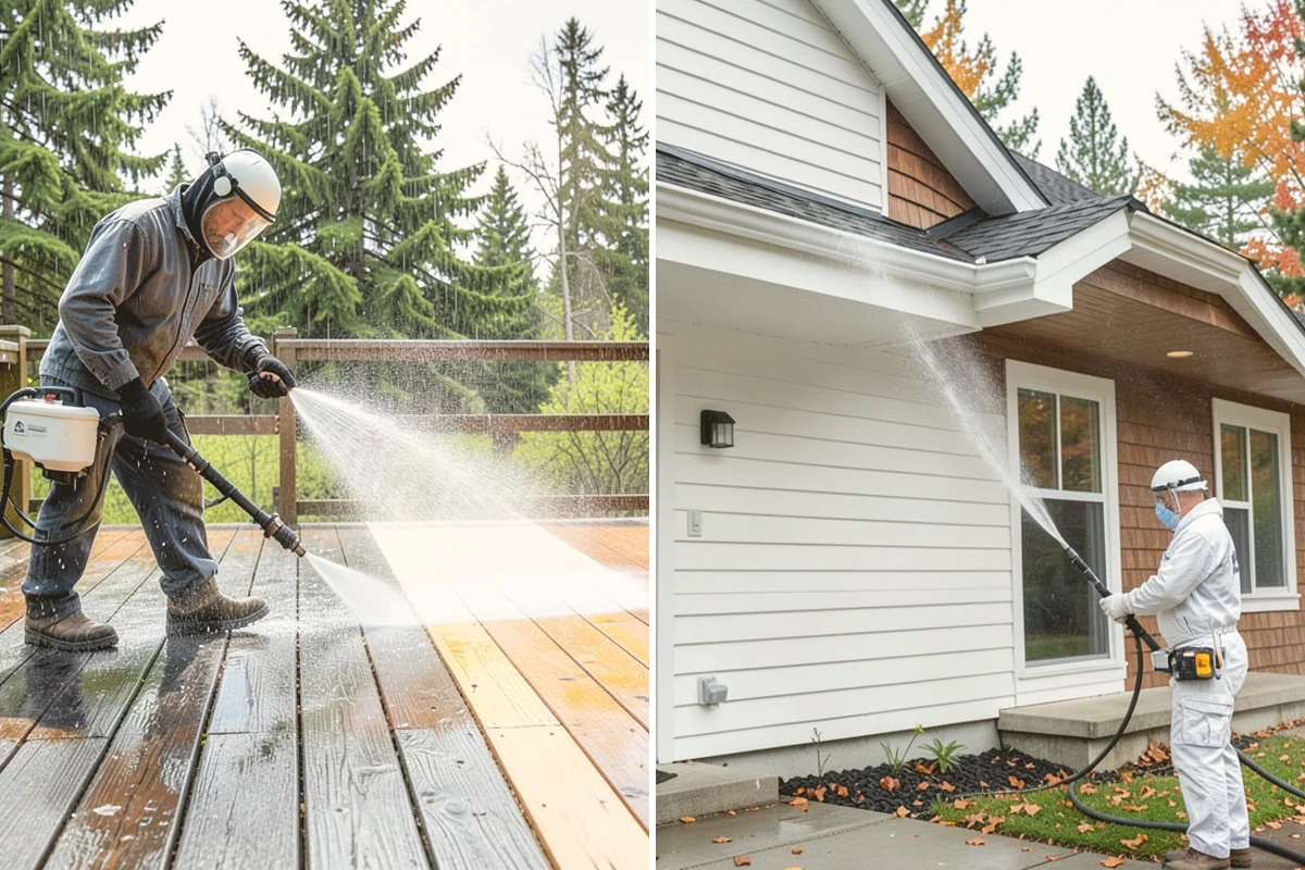 Roof Debris Removal in Bothell, King County, WA - Inspect valleys, eaves, and behind rooftop obstructions