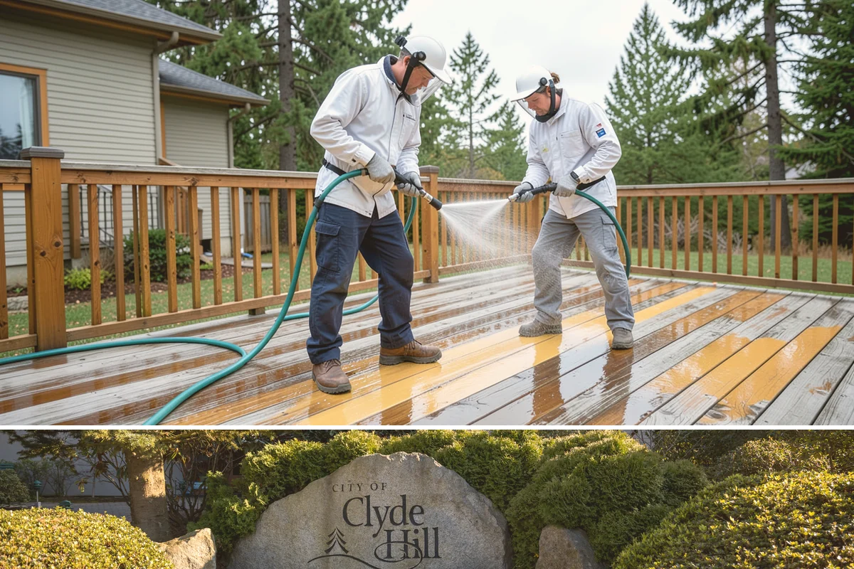 Roof Debris Removal in Clyde Hill, King County, WA - Late fall after the leaves drop is ideal, with a spring visit to clear winter accumulation.