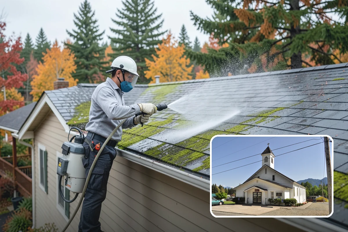 Roof Debris Removal in Concrete, Skagit County, WA - Restores proper rainwater drainage across the roof