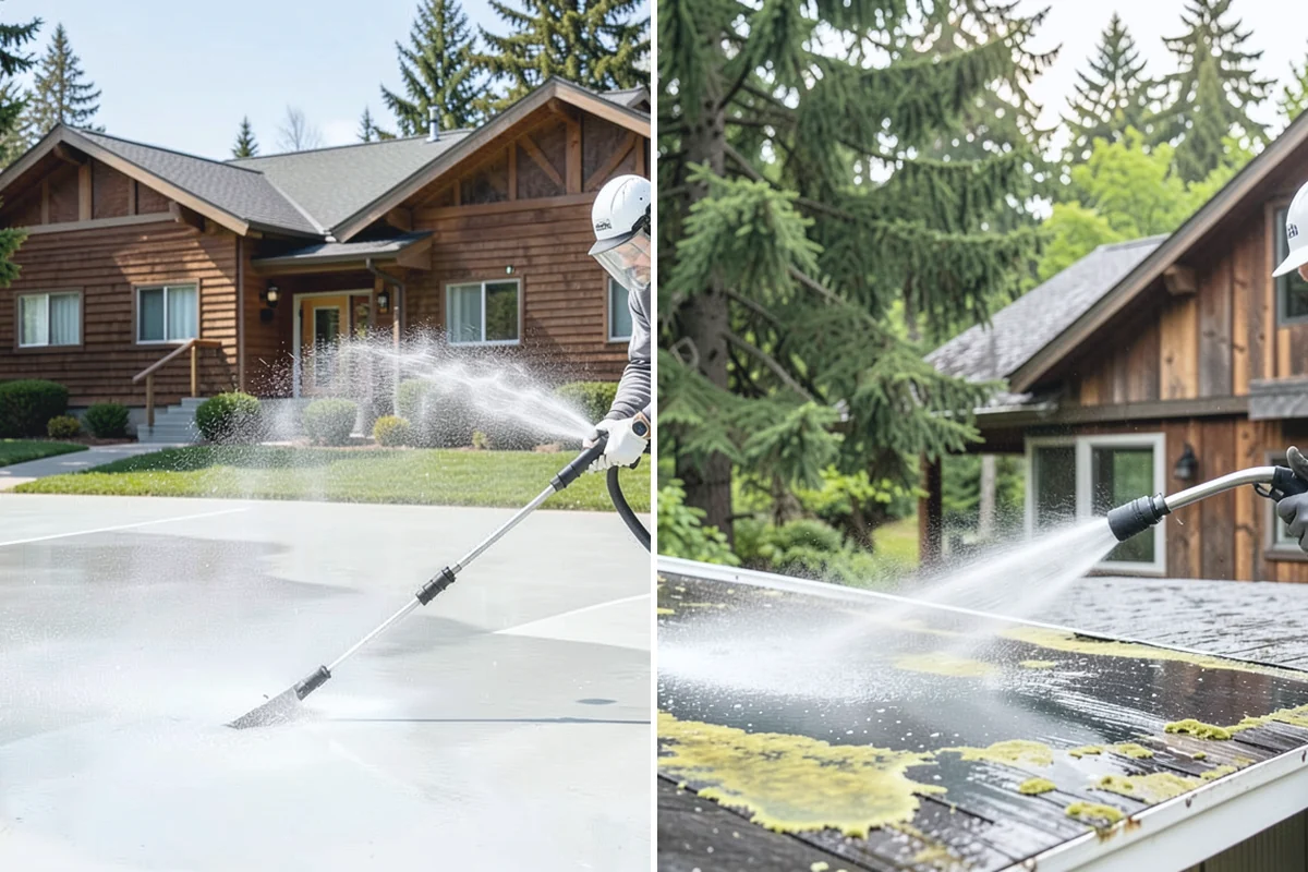 Roof Debris Removal in Des Moines, King County, WA - Inspect valleys, eaves, and behind rooftop obstructions