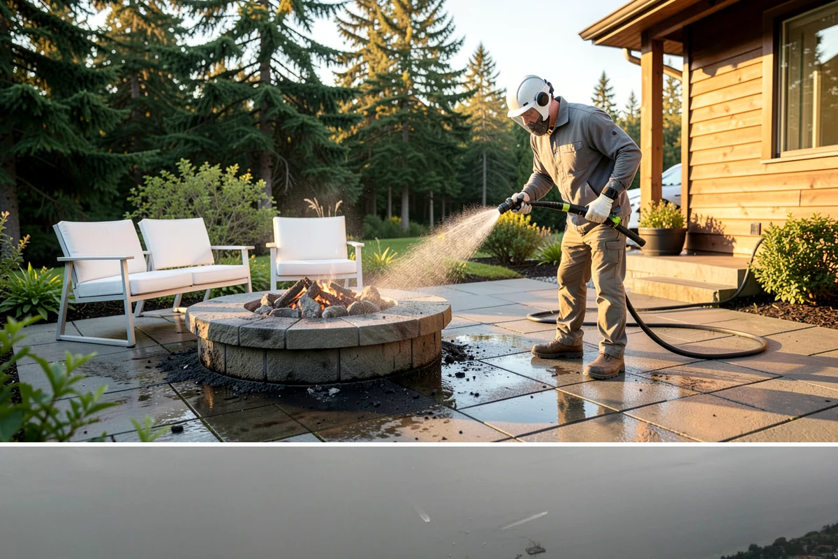 Roof Debris Removal in Des Moines, King County, WA - Late fall after the leaves drop is ideal, with a spring visit to clear winter accumulation.