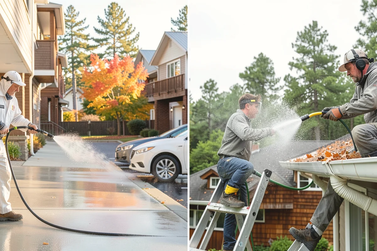 Roof Debris Removal in Duvall, King County, WA - Inspect valleys, eaves, and behind rooftop obstructions