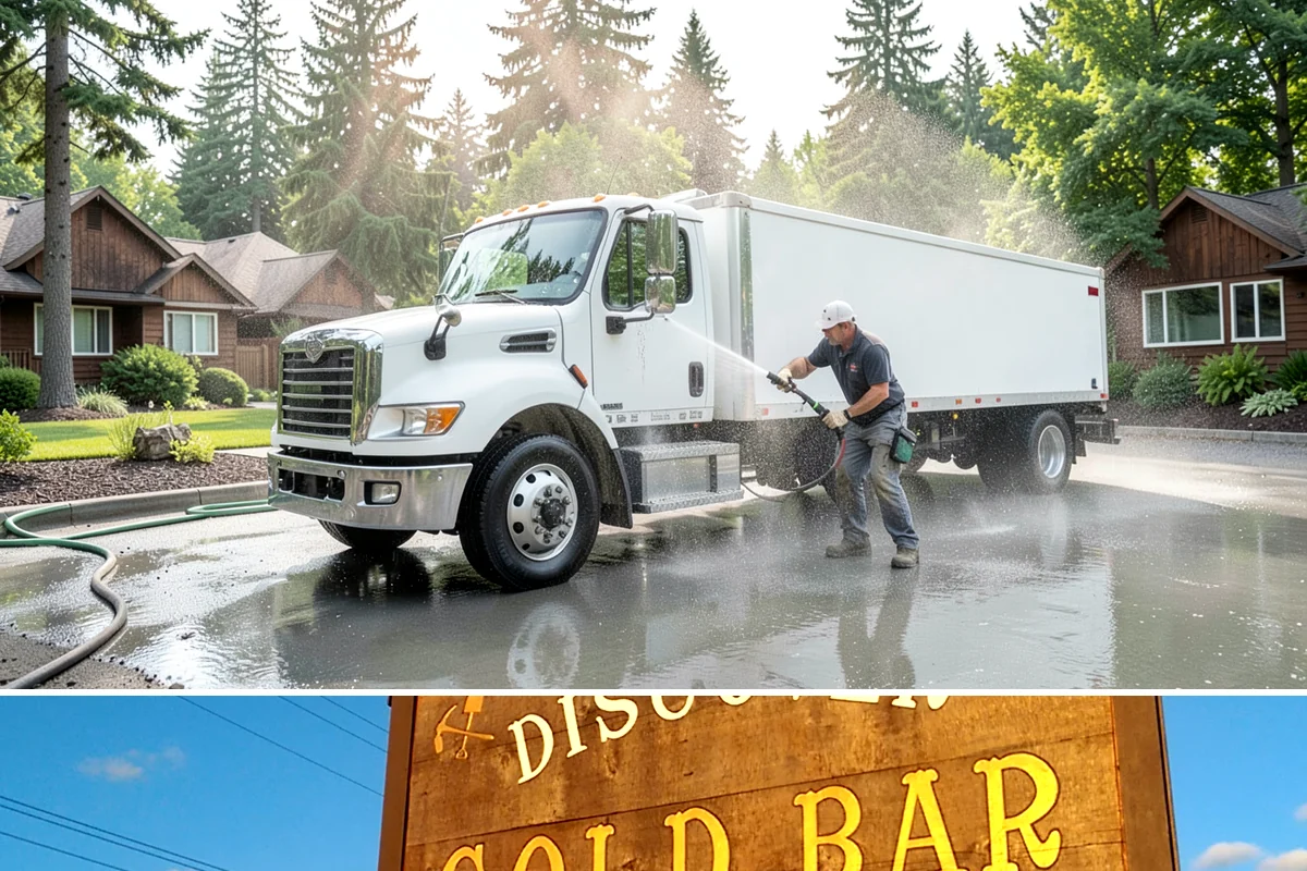 Roof Debris Removal in Gold Bar, Snohomish County, WA - Late fall after the leaves drop is ideal, with a spring visit to clear winter accumulation.