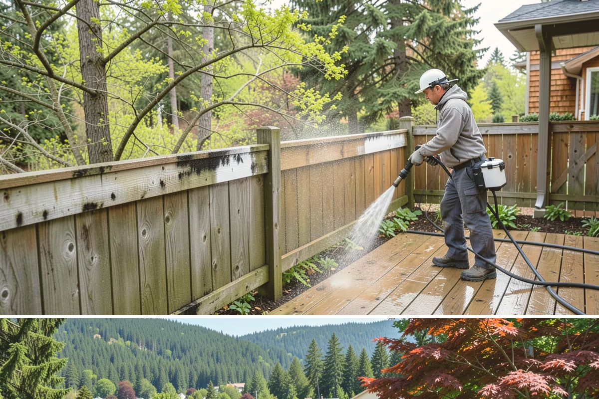 Roof Debris Removal in Index, Snohomish County, WA - Late fall after the leaves drop is ideal, with a spring visit to clear winter accumulation.