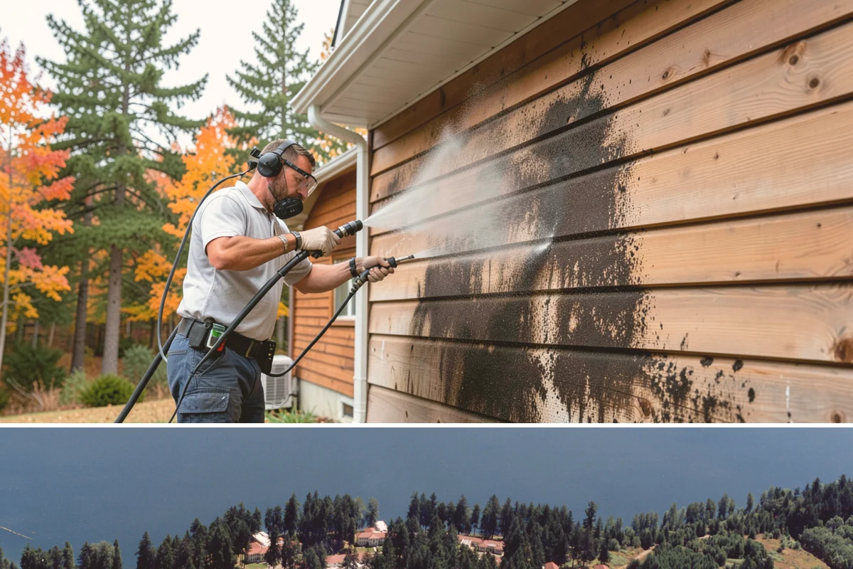 Roof Debris Removal in Lakewood, Pierce County, WA - Late fall after the leaves drop is ideal, with a spring visit to clear winter accumulation.