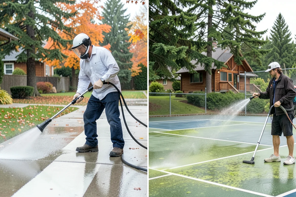 Roof Debris Removal in Maple Valley, King County, WA - Inspect valleys, eaves, and behind rooftop obstructions