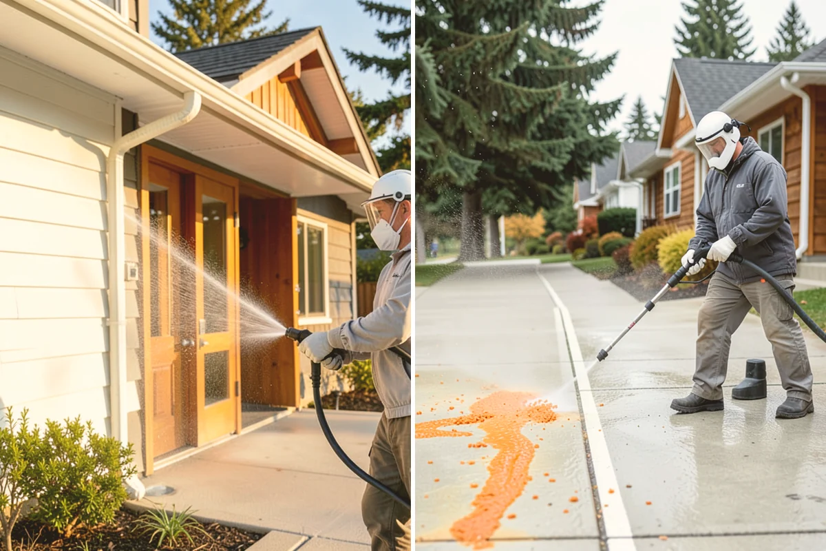 Roof Debris Removal in Milton, King County, WA - Inspect valleys, eaves, and behind rooftop obstructions