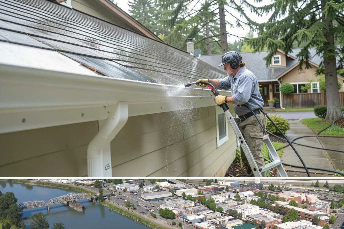 Roof Debris Removal in Mount Vernon, Skagit County, WA - Late fall after the leaves drop is ideal, with a spring visit to clear winter accumulation.