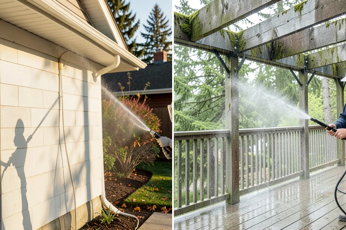 Roof Debris Removal in Normandy Park, King County, WA - Inspect valleys, eaves, and behind rooftop obstructions