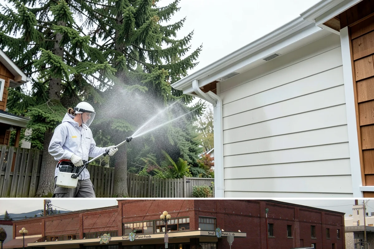 Roof Debris Removal in Sedro-Woolley, Skagit County, WA - Late fall after the leaves drop is ideal, with a spring visit to clear winter accumulation.
