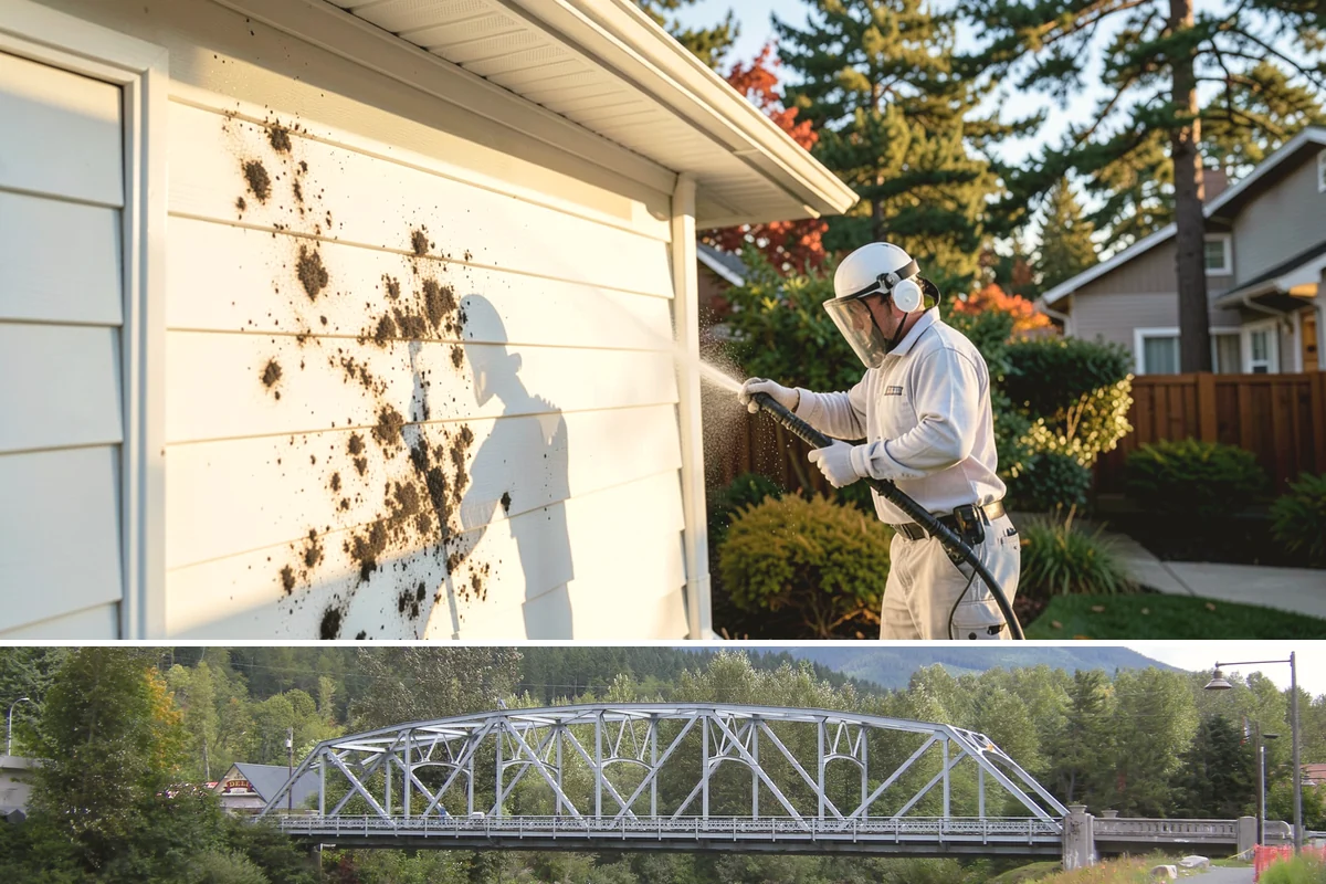 Roof Debris Removal in Skykomish, King County, WA - Late fall after the leaves drop is ideal, with a spring visit to clear winter accumulation.