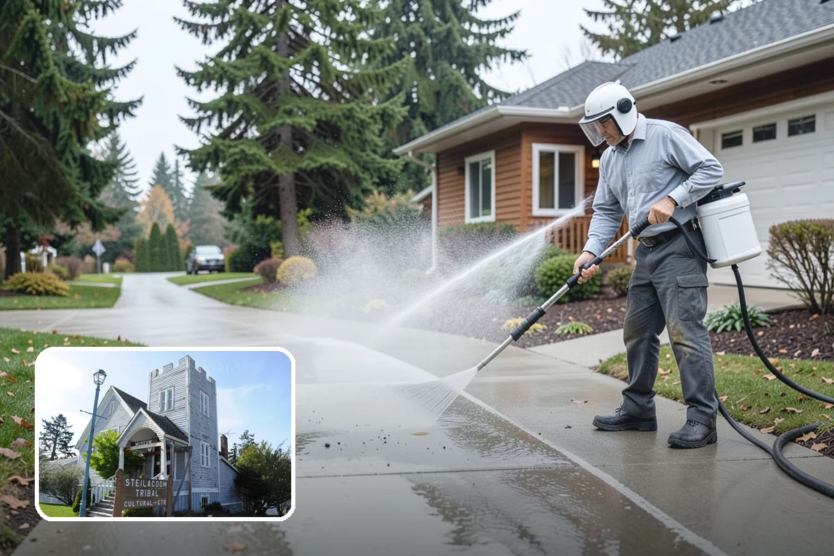 Roof Debris Removal in Steilacoom, Pierce County, WA - Restores proper rainwater drainage across the roof
