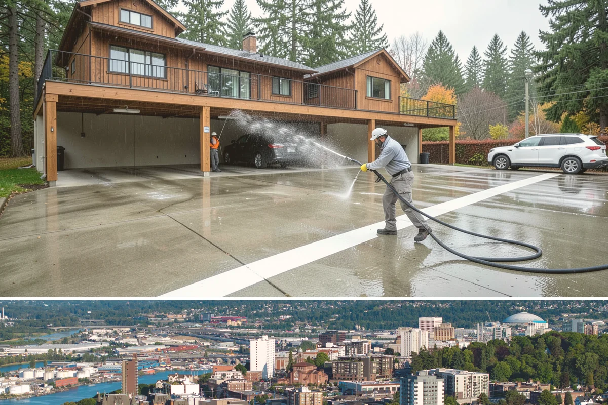 Roof Debris Removal in Tacoma, Pierce County, WA - Late fall after the leaves drop is ideal, with a spring visit to clear winter accumulation.