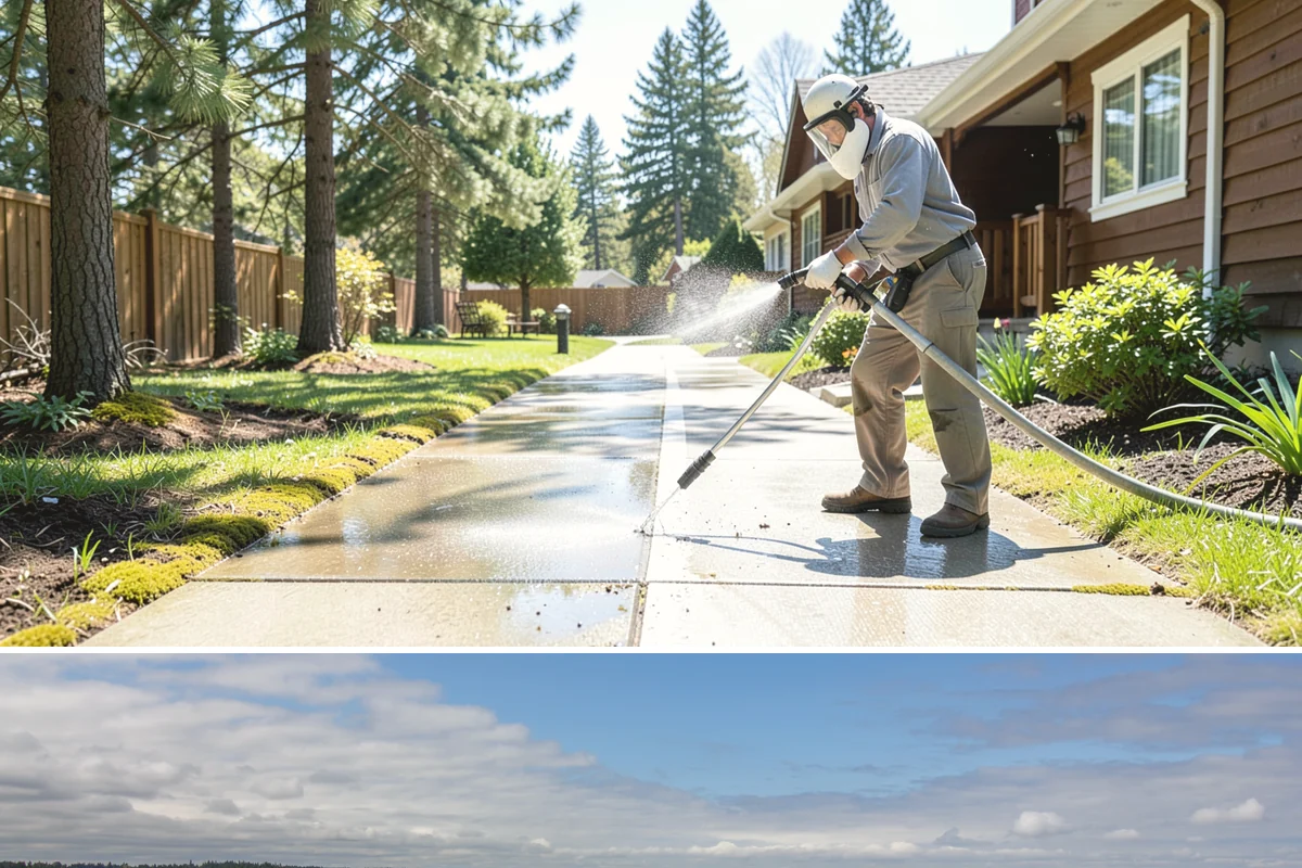 Roof Debris Removal in University Place, Pierce County, WA - Late fall after the leaves drop is ideal, with a spring visit to clear winter accumulation.