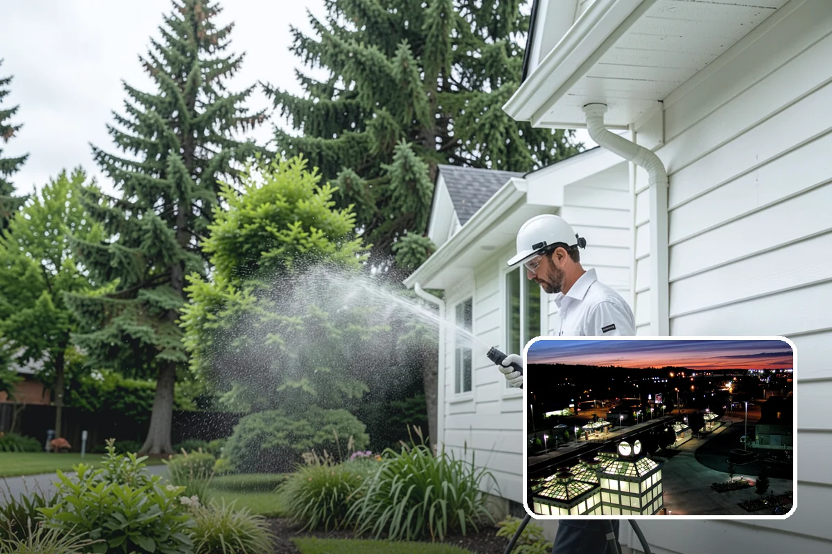 Roof Lichen Removal in Auburn, King County, WA - Removes deeply anchored lichen that resists ordinary washing
