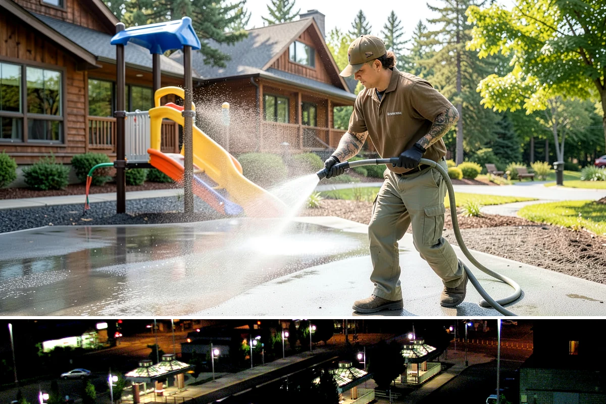 Roof Lichen Removal in Auburn, King County, WA - Treat lichen during dry summer weather so extended dwell treatments are not diluted by rain.