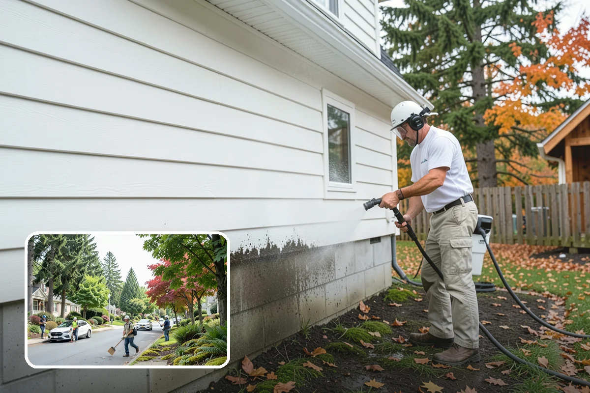 Roof Lichen Removal in Beaux Arts Village, King County, WA - Removes deeply anchored lichen that resists ordinary washing