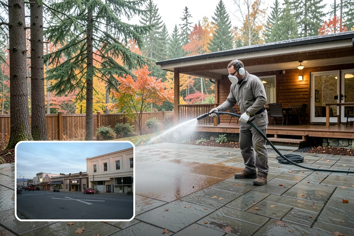Roof Lichen Removal in Burlington, Skagit County, WA - Removes deeply anchored lichen that resists ordinary washing