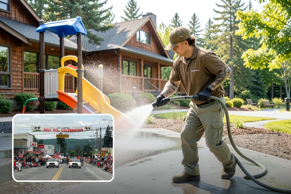 Roof Lichen Removal in Carnation, King County, WA - Removes deeply anchored lichen that resists ordinary washing