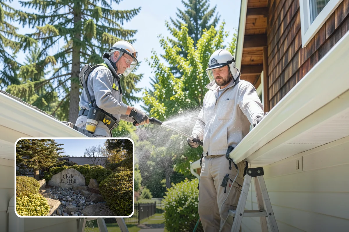 Roof Lichen Removal in Clyde Hill, King County, WA - Removes deeply anchored lichen that resists ordinary washing