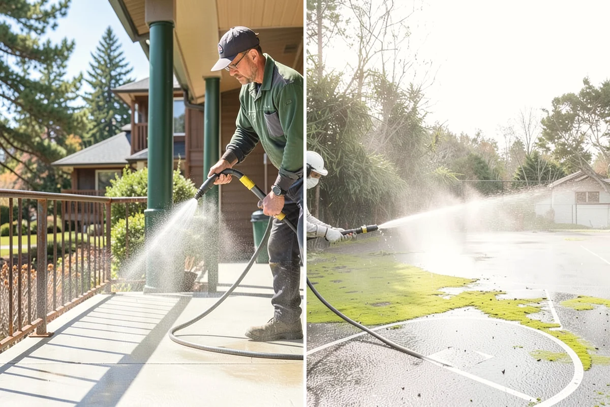 Roof Lichen Removal in Covington, King County, WA - Locate lichen colonies and assess how deeply they are bonded