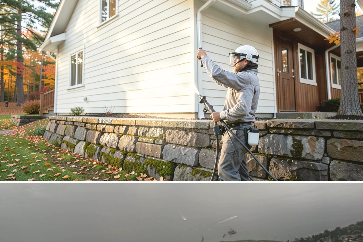 Roof Lichen Removal in Des Moines, King County, WA - Treat lichen during dry summer weather so extended dwell treatments are not diluted by rain.