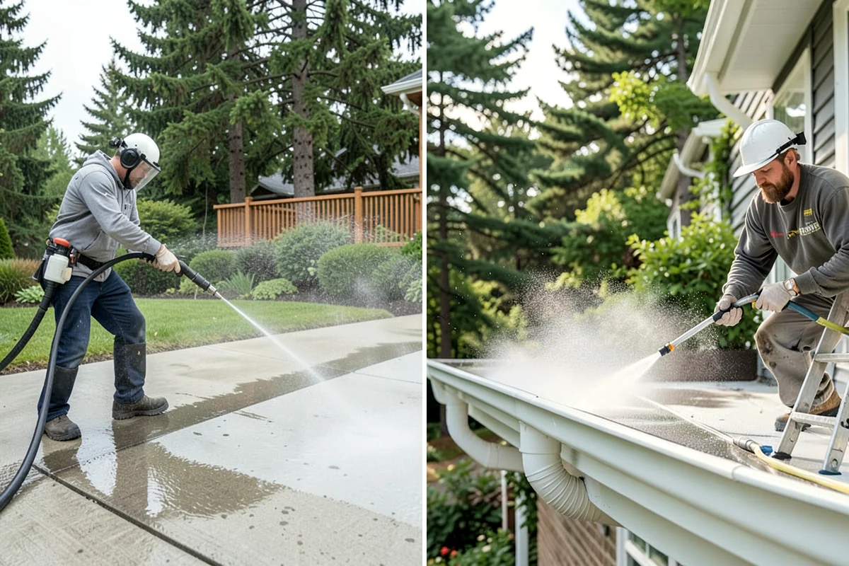 Roof Lichen Removal in Everett, Snohomish County, WA - Locate lichen colonies and assess how deeply they are bonded