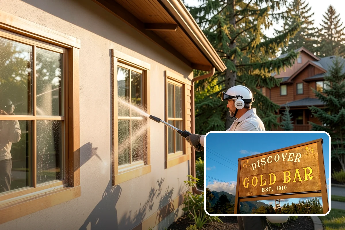 Roof Lichen Removal in Gold Bar, Snohomish County, WA - Removes deeply anchored lichen that resists ordinary washing