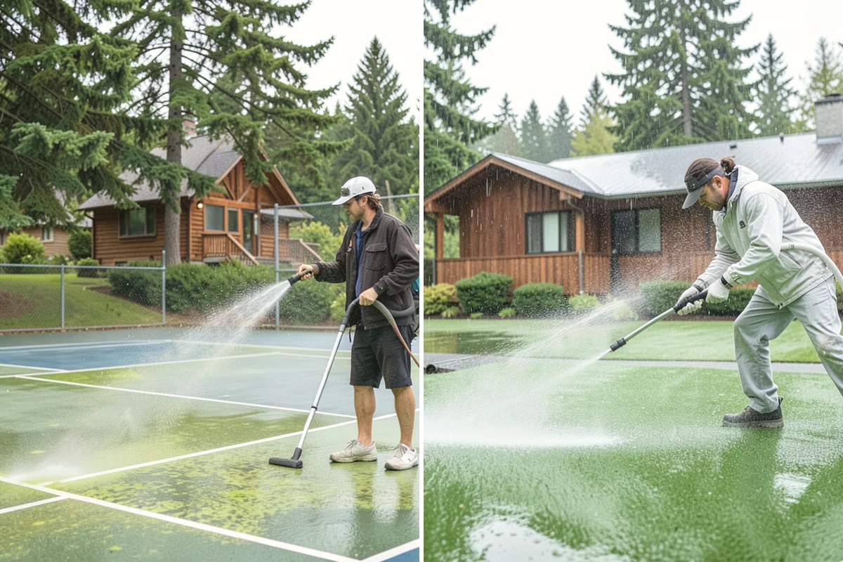Roof Lichen Removal in Issaquah, King County, WA - Locate lichen colonies and assess how deeply they are bonded