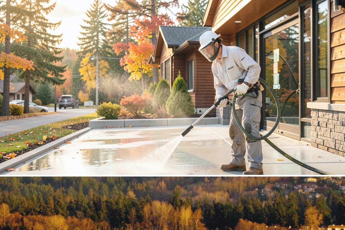 Roof Lichen Removal in Kenmore, King County, WA - Treat lichen during dry summer weather so extended dwell treatments are not diluted by rain.