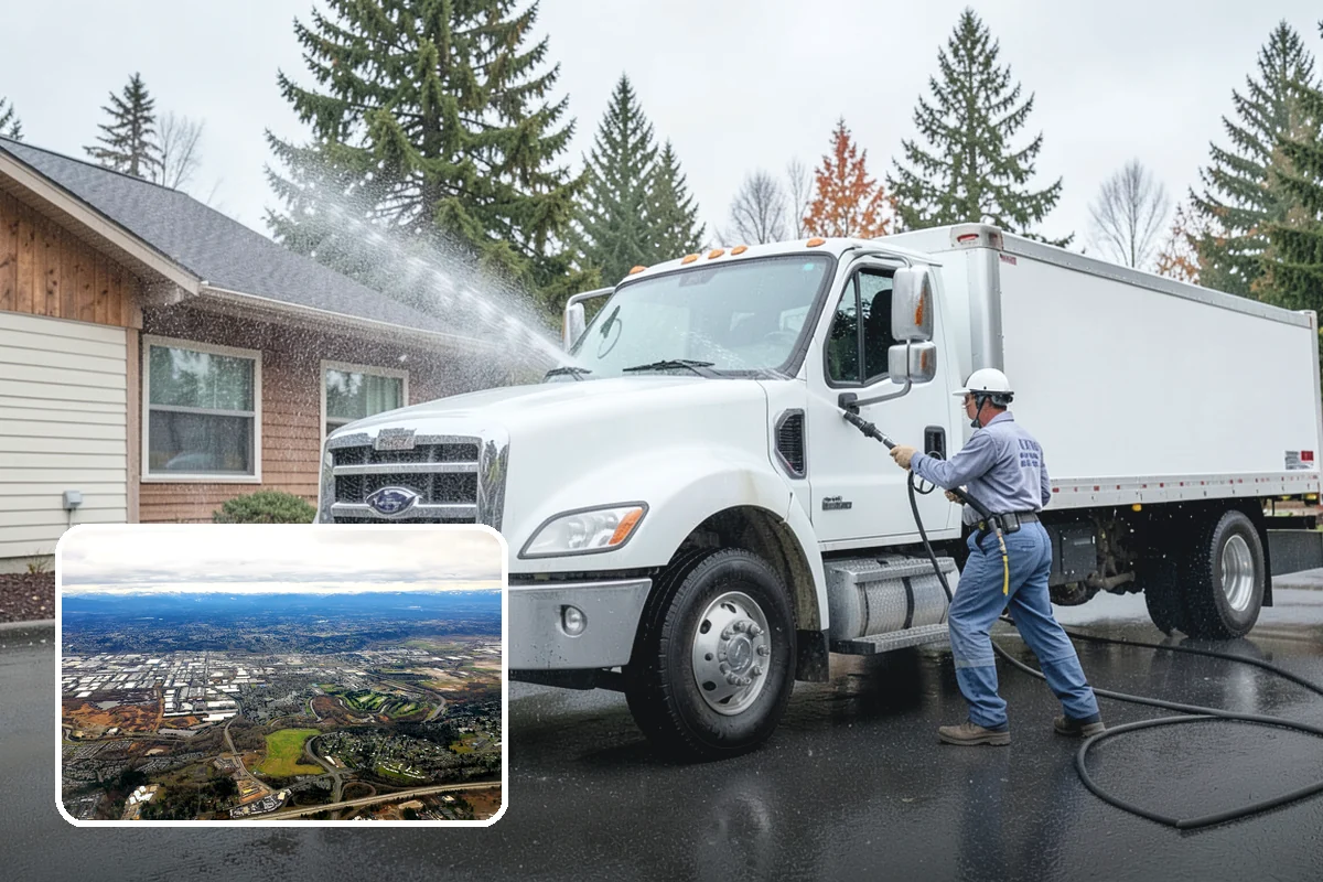 Roof Lichen Removal in Kent, King County, WA - Removes deeply anchored lichen that resists ordinary washing