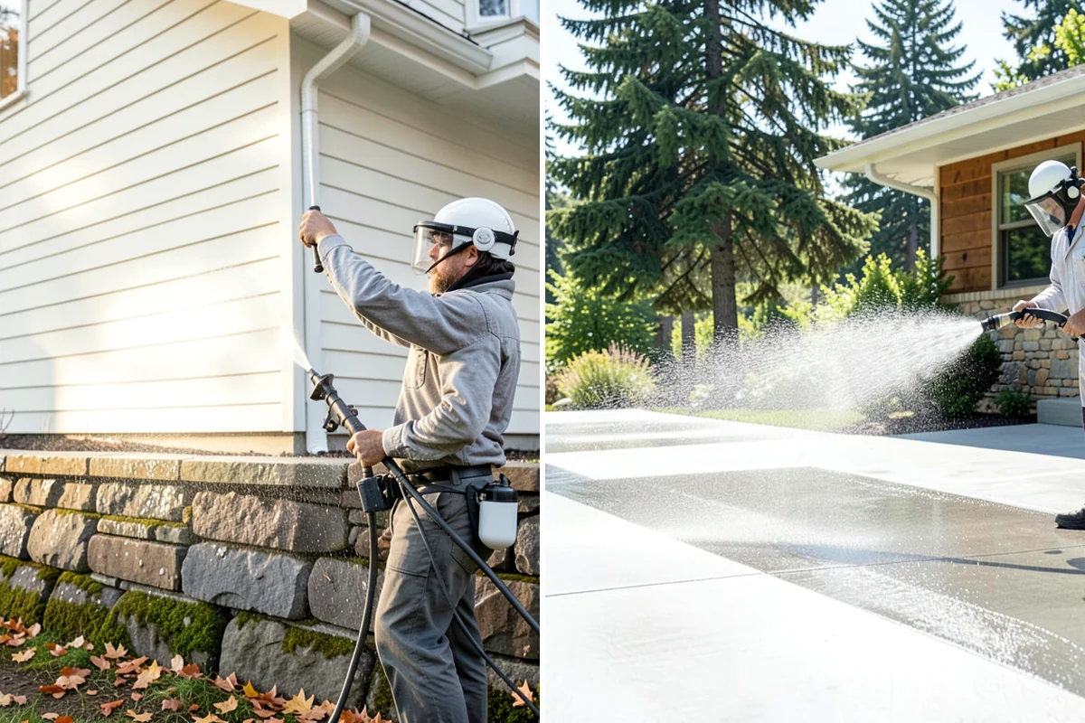 Roof Lichen Removal in Lake Forest Park, King County, WA - Locate lichen colonies and assess how deeply they are bonded