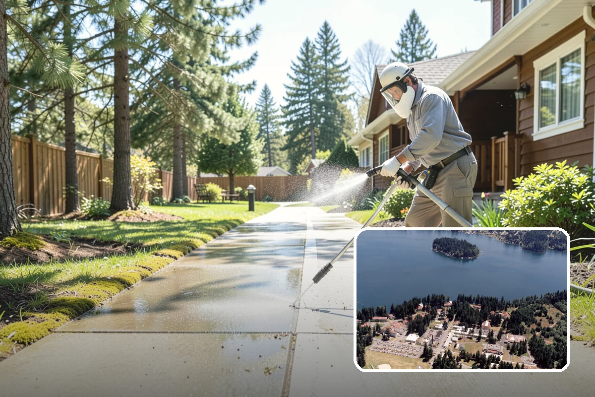 Roof Lichen Removal in Lakewood, Pierce County, WA - Removes deeply anchored lichen that resists ordinary washing