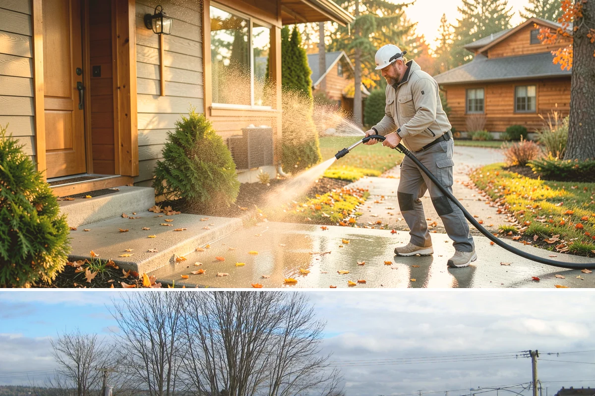 Roof Lichen Removal in Langley, Island County, WA - Treat lichen during dry summer weather so extended dwell treatments are not diluted by rain.
