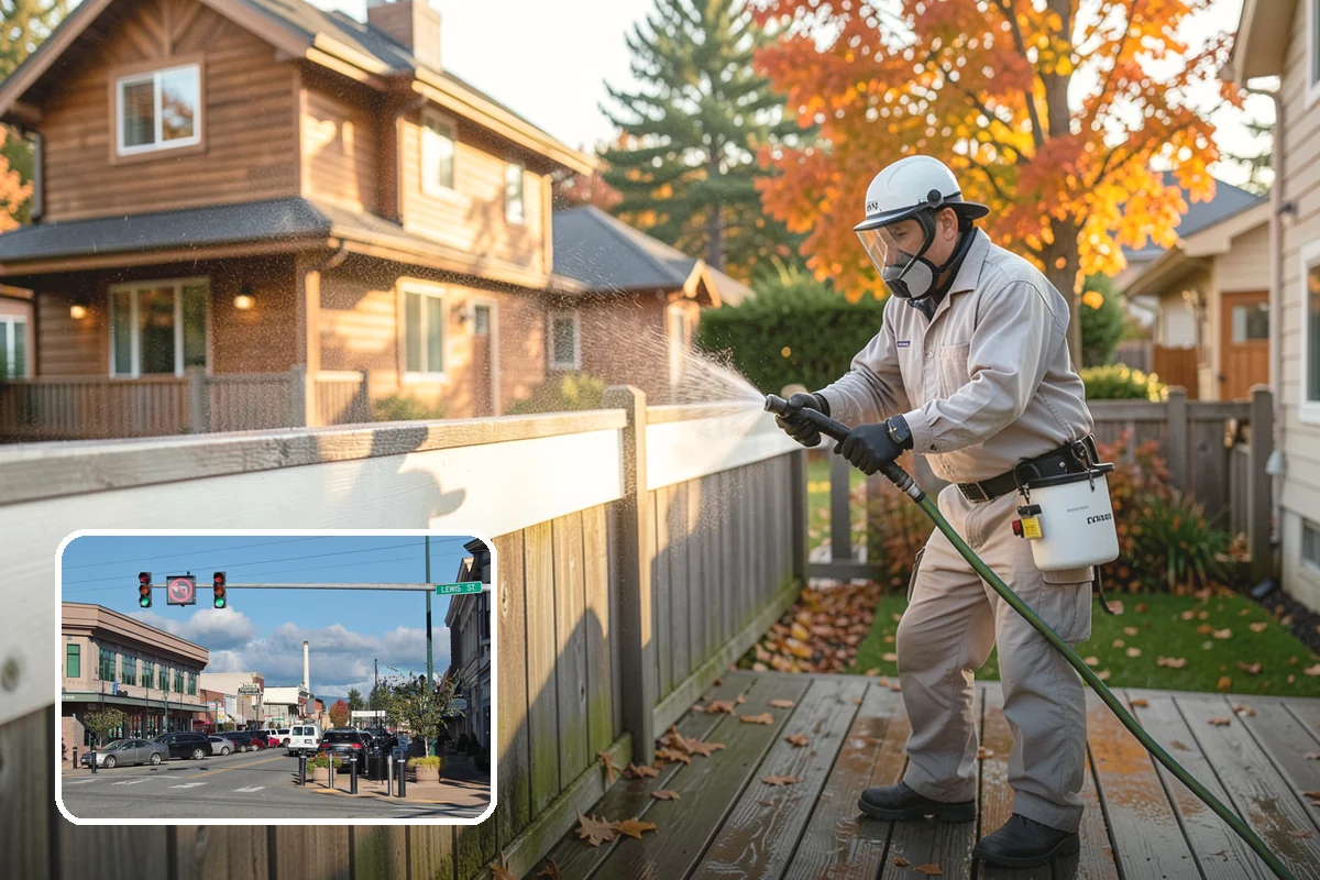 Roof Lichen Removal in Monroe, Snohomish County, WA - Removes deeply anchored lichen that resists ordinary washing