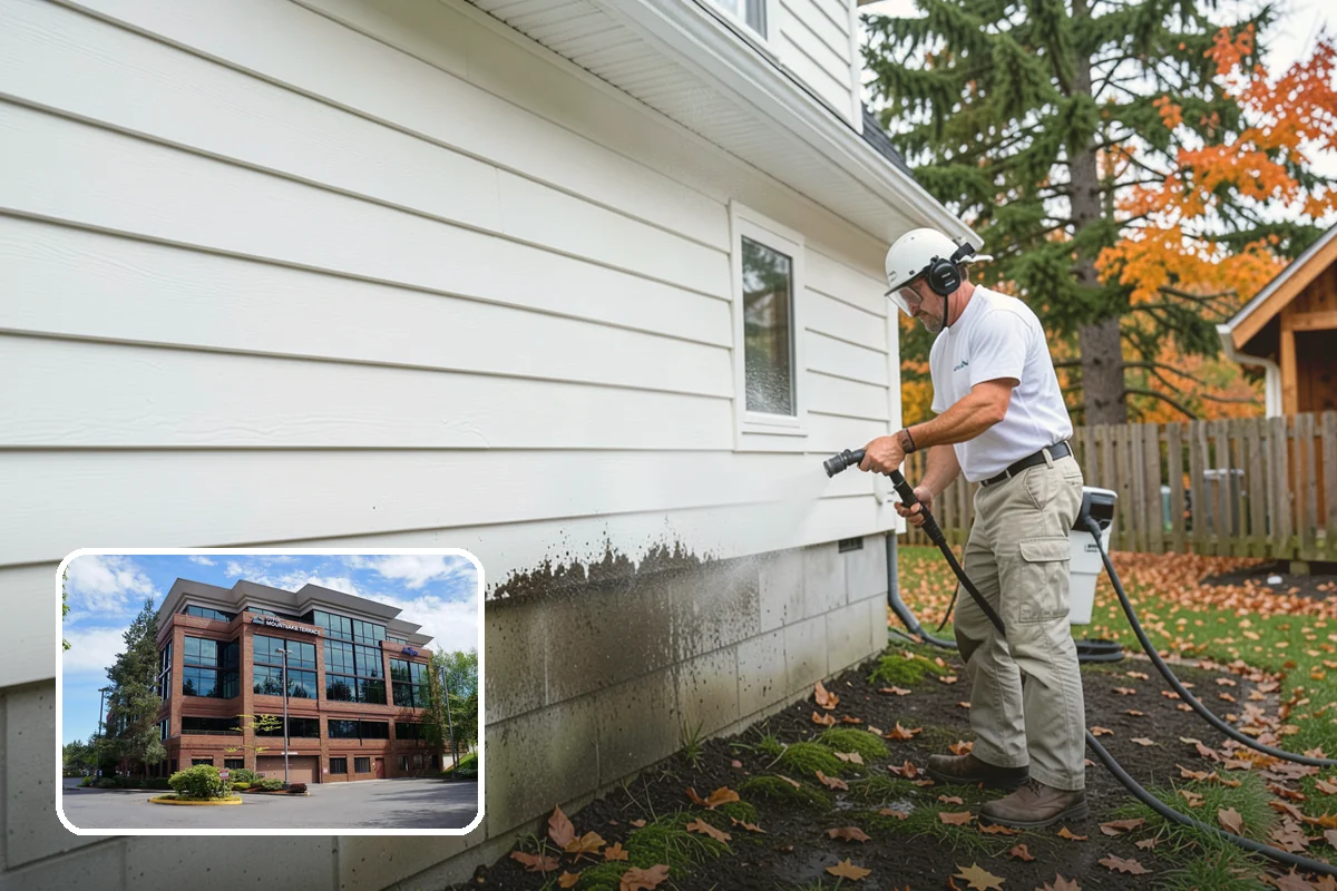 Roof Lichen Removal in Mountlake Terrace, Snohomish County, WA - Removes deeply anchored lichen that resists ordinary washing