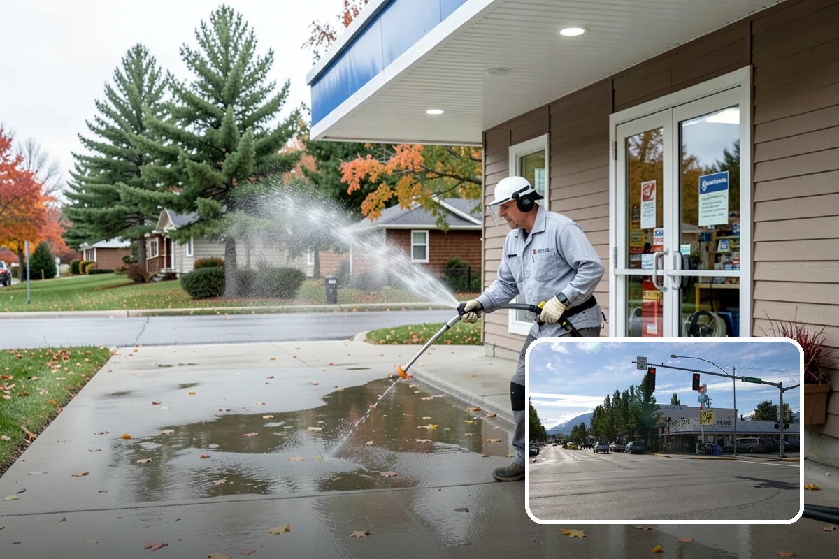 Roof Lichen Removal in North Bend, King County, WA - Removes deeply anchored lichen that resists ordinary washing