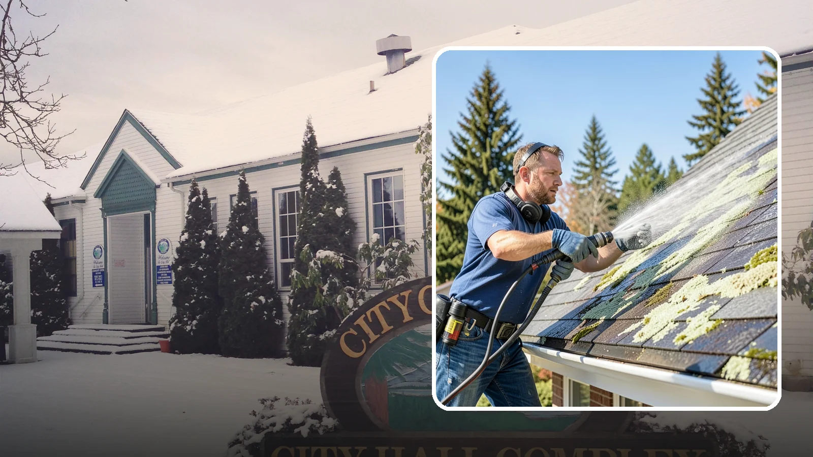 Roof Lichen Removal in Pacific, King County, WA - Careful lichen removal that lifts stubborn, root-like growth from Washington roofs without tearing up the surface.