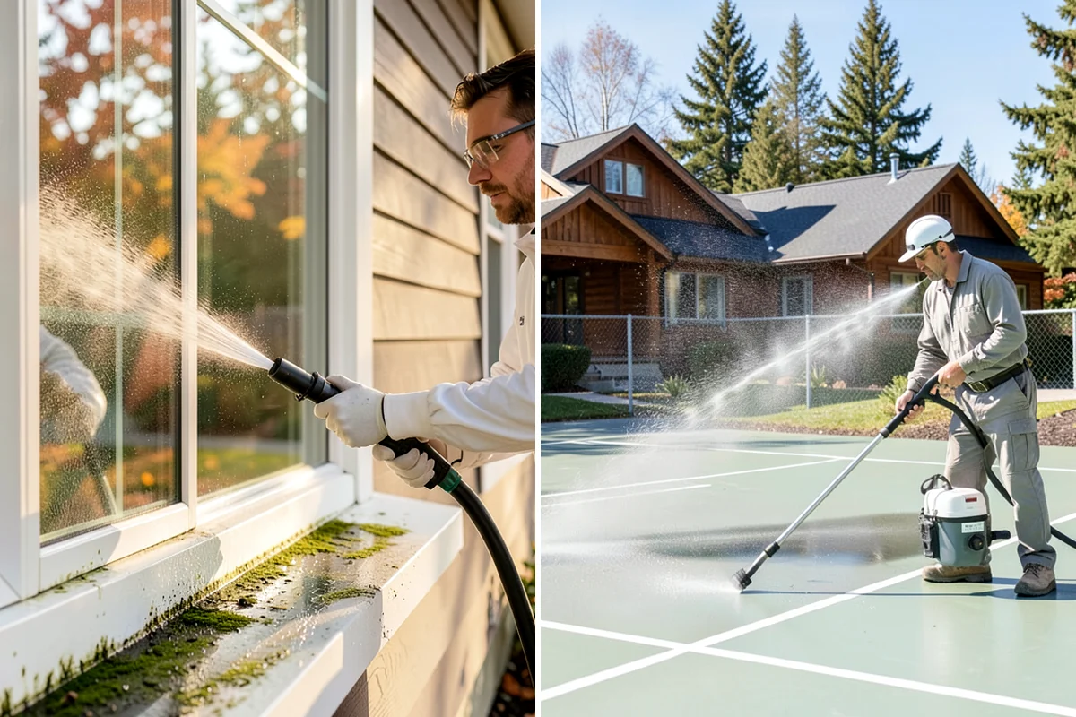 Roof Lichen Removal in Puyallup, Pierce County, WA - Locate lichen colonies and assess how deeply they are bonded