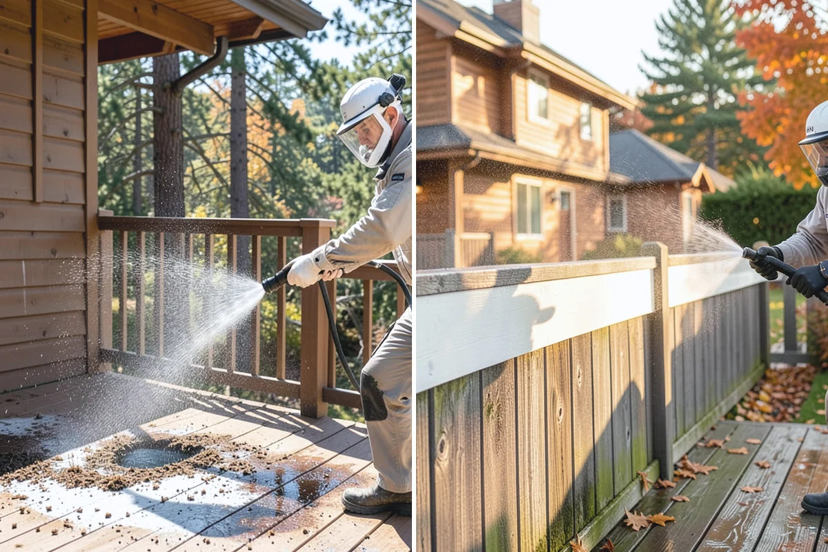 Roof Lichen Removal in Redmond, King County, WA - Locate lichen colonies and assess how deeply they are bonded