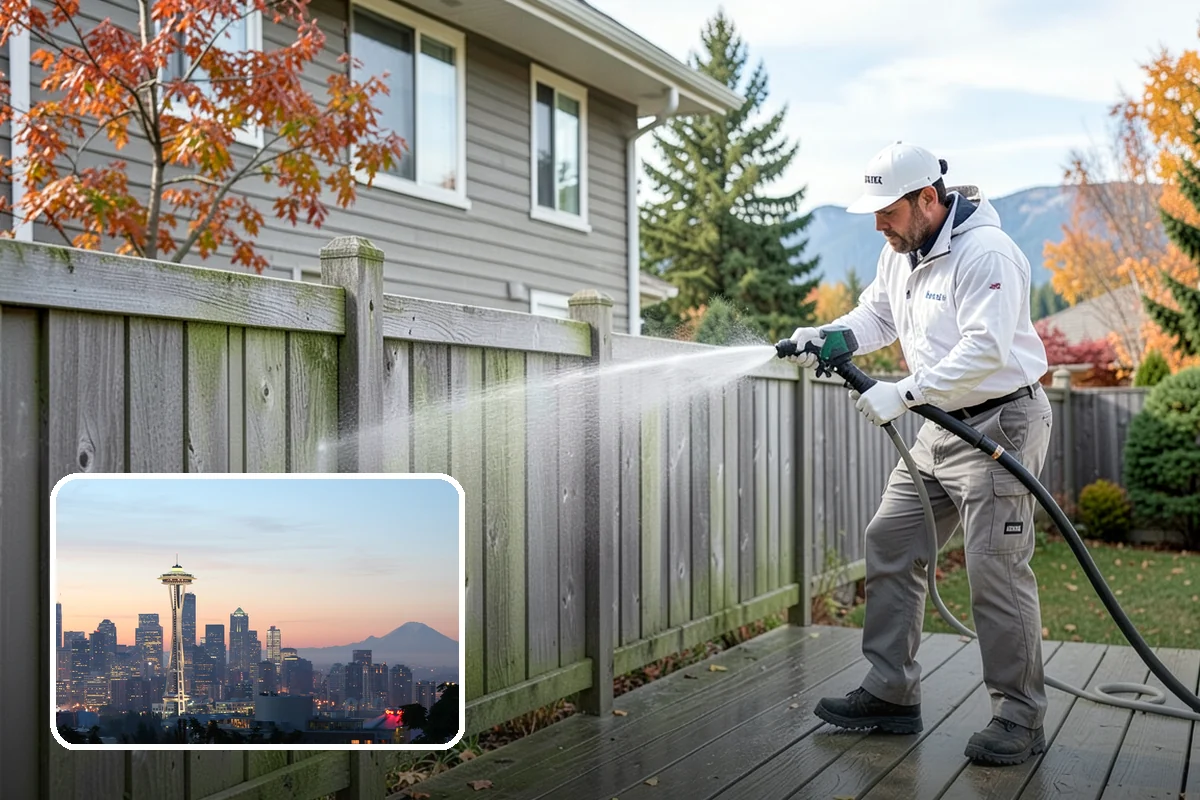 Roof Lichen Removal in Seattle, King County, WA - Removes deeply anchored lichen that resists ordinary washing