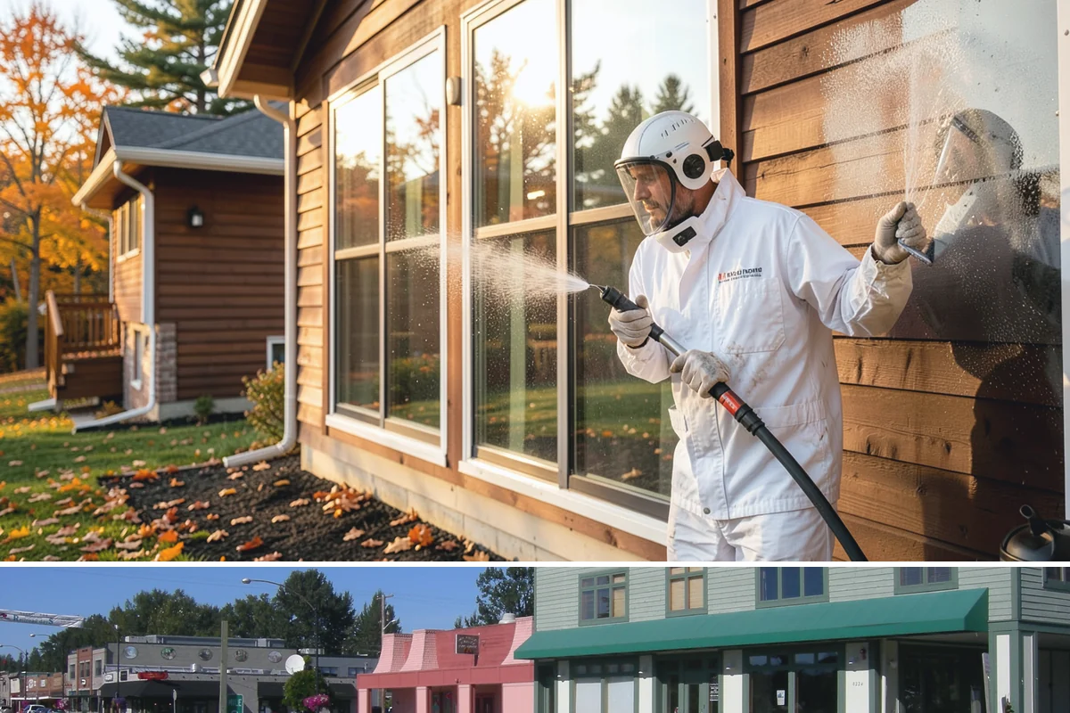 Roof Lichen Removal in Snoqualmie, King County, WA - Treat lichen during dry summer weather so extended dwell treatments are not diluted by rain.
