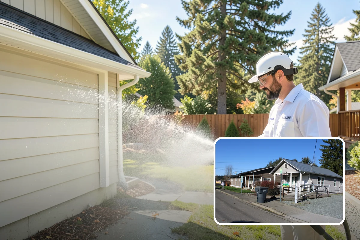 Roof Lichen Removal in South Prairie, Pierce County, WA - Removes deeply anchored lichen that resists ordinary washing