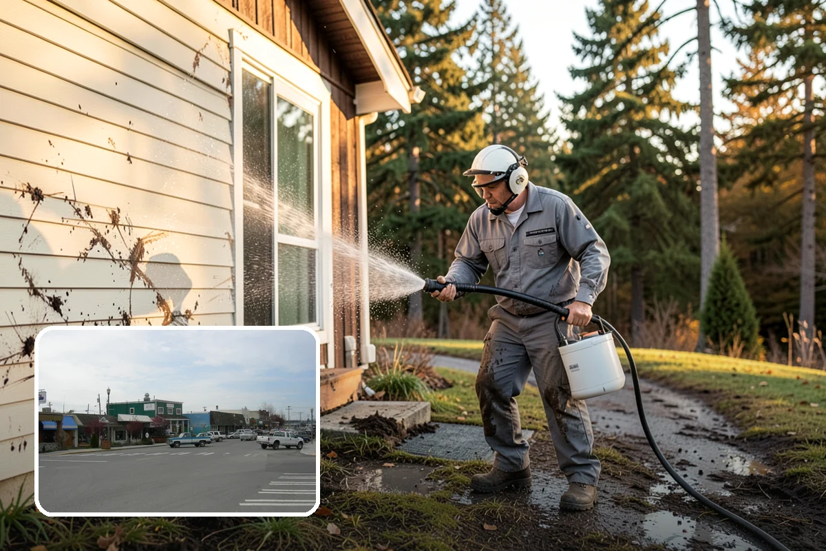 Roof Lichen Removal in Stanwood, Snohomish County, WA - Removes deeply anchored lichen that resists ordinary washing