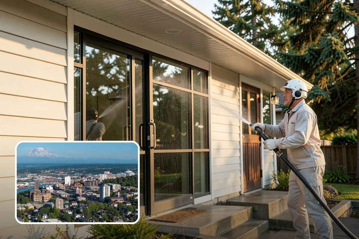 Roof Lichen Removal in Tacoma, Pierce County, WA - Removes deeply anchored lichen that resists ordinary washing