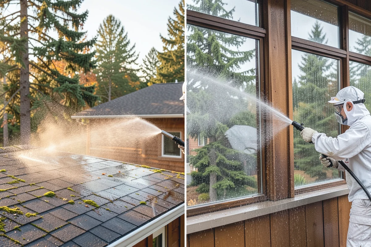 Roof Lichen Removal in Wilkeson, Pierce County, WA - Locate lichen colonies and assess how deeply they are bonded