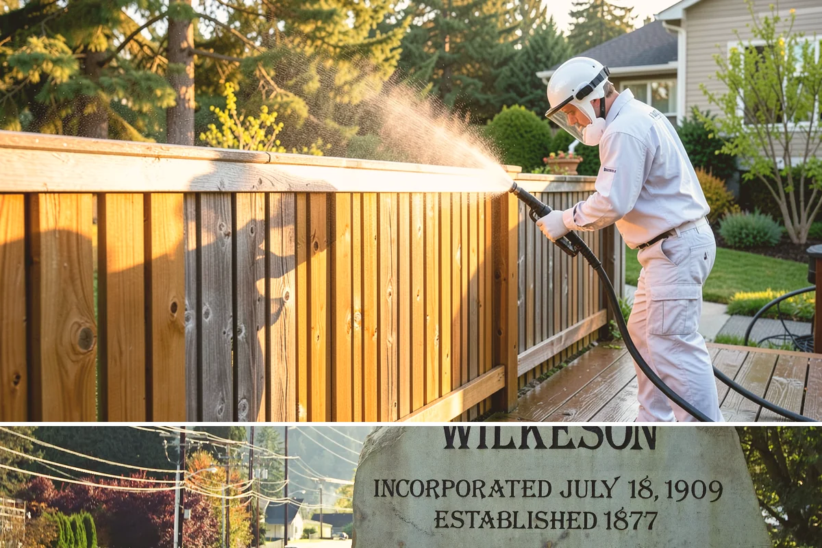 Roof Lichen Removal in Wilkeson, Pierce County, WA - Treat lichen during dry summer weather so extended dwell treatments are not diluted by rain.