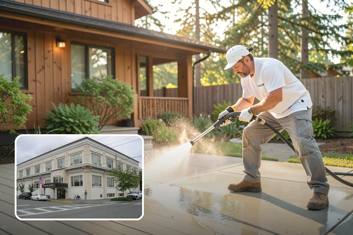 Roof Maintenance Cleaning in Anacortes, Skagit County, WA - Keeps moss and algae from re-establishing between deep cleans