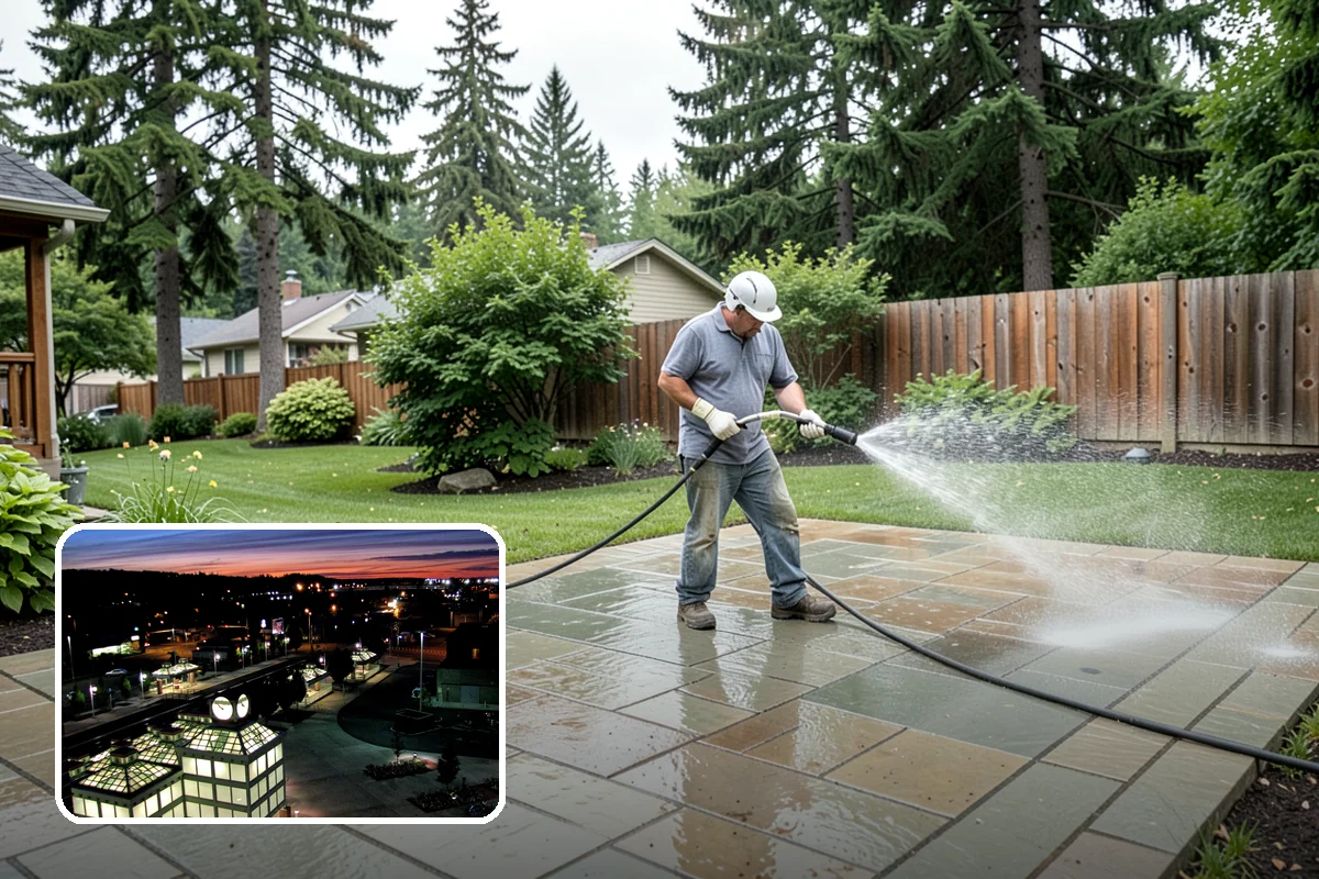 Roof Maintenance Cleaning in Auburn, King County, WA - Keeps moss and algae from re-establishing between deep cleans